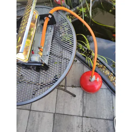 P1043K- Varič kufríkový na kartuše s ventilom