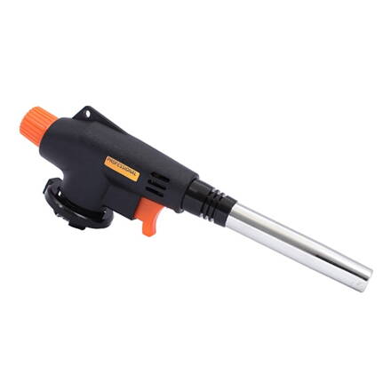 JUN10 Spájkovací horák predĺžený, na kartušu 220gr KP02002, piezo zapaľovanie