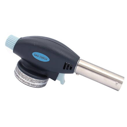 JUN2 Spájkovací horák na plynovú kartušu 220gr KP02002, piezo zapaľovanie